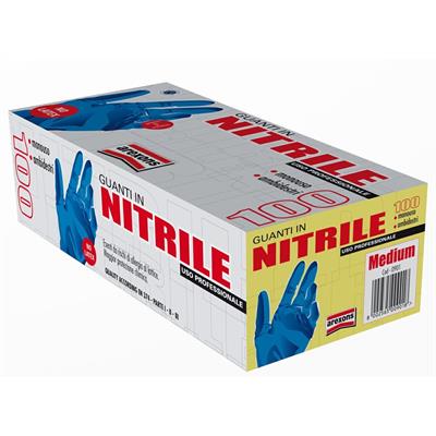 GUANTI NITRILE TAGLIA M CONF.100PZ